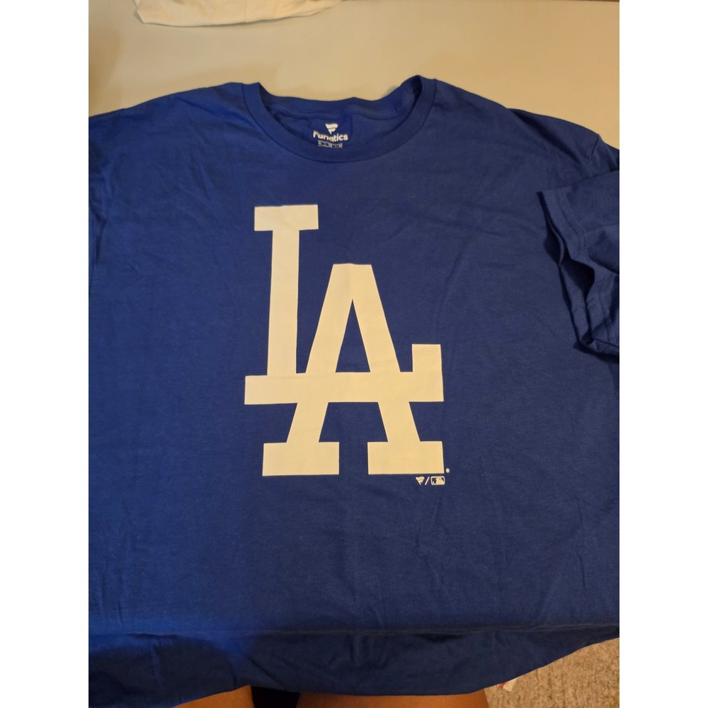 Fanatics Los Angeles Dodgers Clayton Kershaw 22 T-Shirt Mens XL Royal Blue MLB